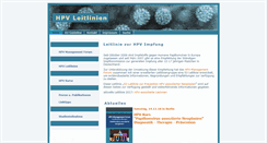 Desktop Screenshot of hpv-impfleitlinie.de