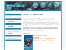 Tablet Screenshot of hpv-impfleitlinie.de